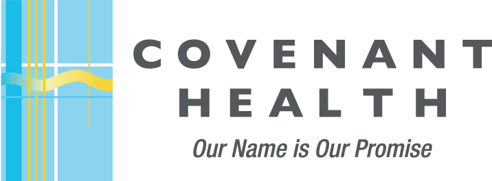 Covenant Health Logo<br />
Tagline: Our Name is Our Promise.