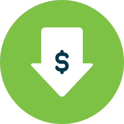 Reduce Cost Reduce Cost Icon